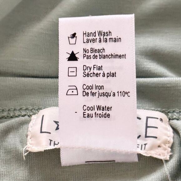 New L*SPACE Balboa Bodycon Mini dress Mint Green Stretchy Jersey Knit Sz M - Picture 14 of 14